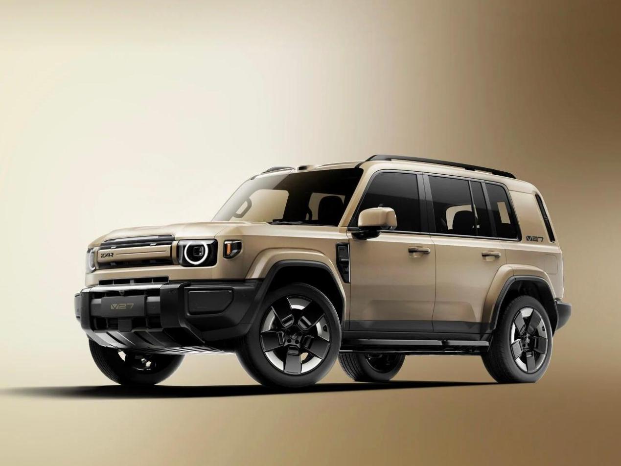 iCAR V27最新图片发布 采用增程动力系统